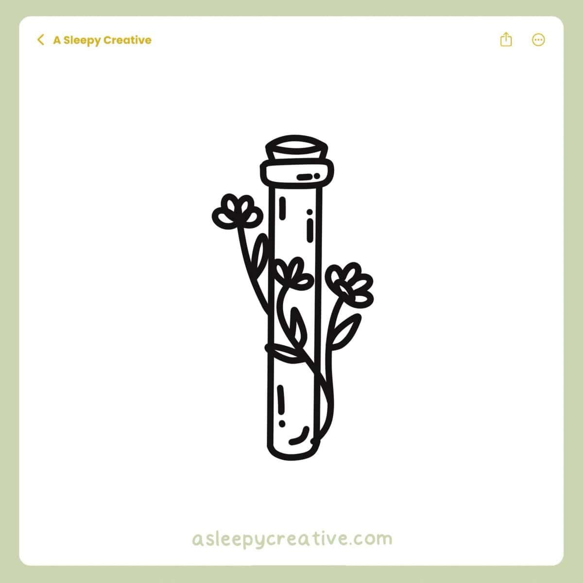 33 Simple Flower Drawing Ideas - a sleepy creative