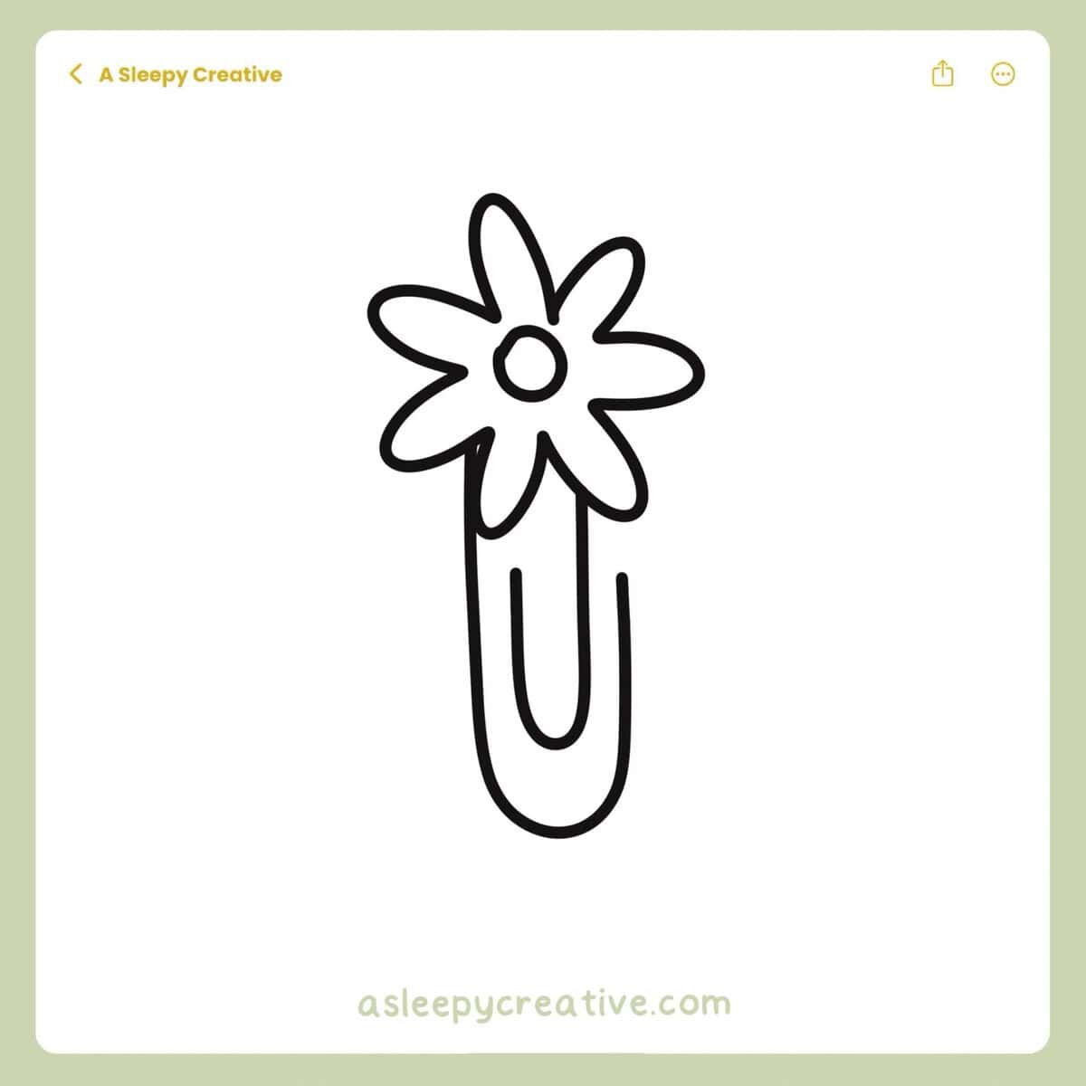 33 Simple Flower Drawing Ideas - a sleepy creative