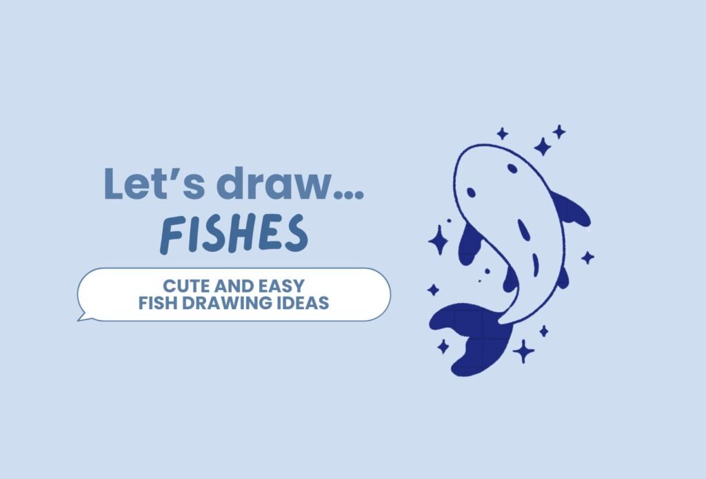 27 Easy Fish Drawing Ideas