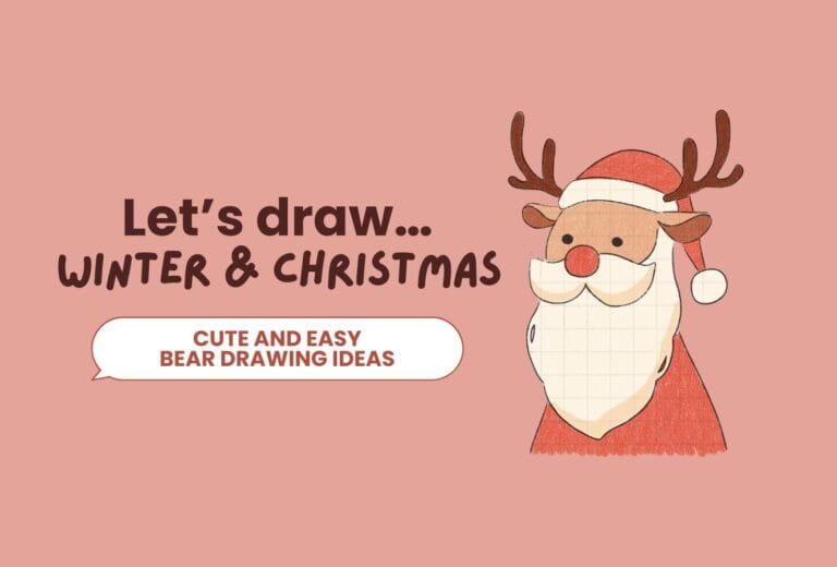 Cozy Christmas & Winter Drawing Ideas to Warm Your Sketchbook