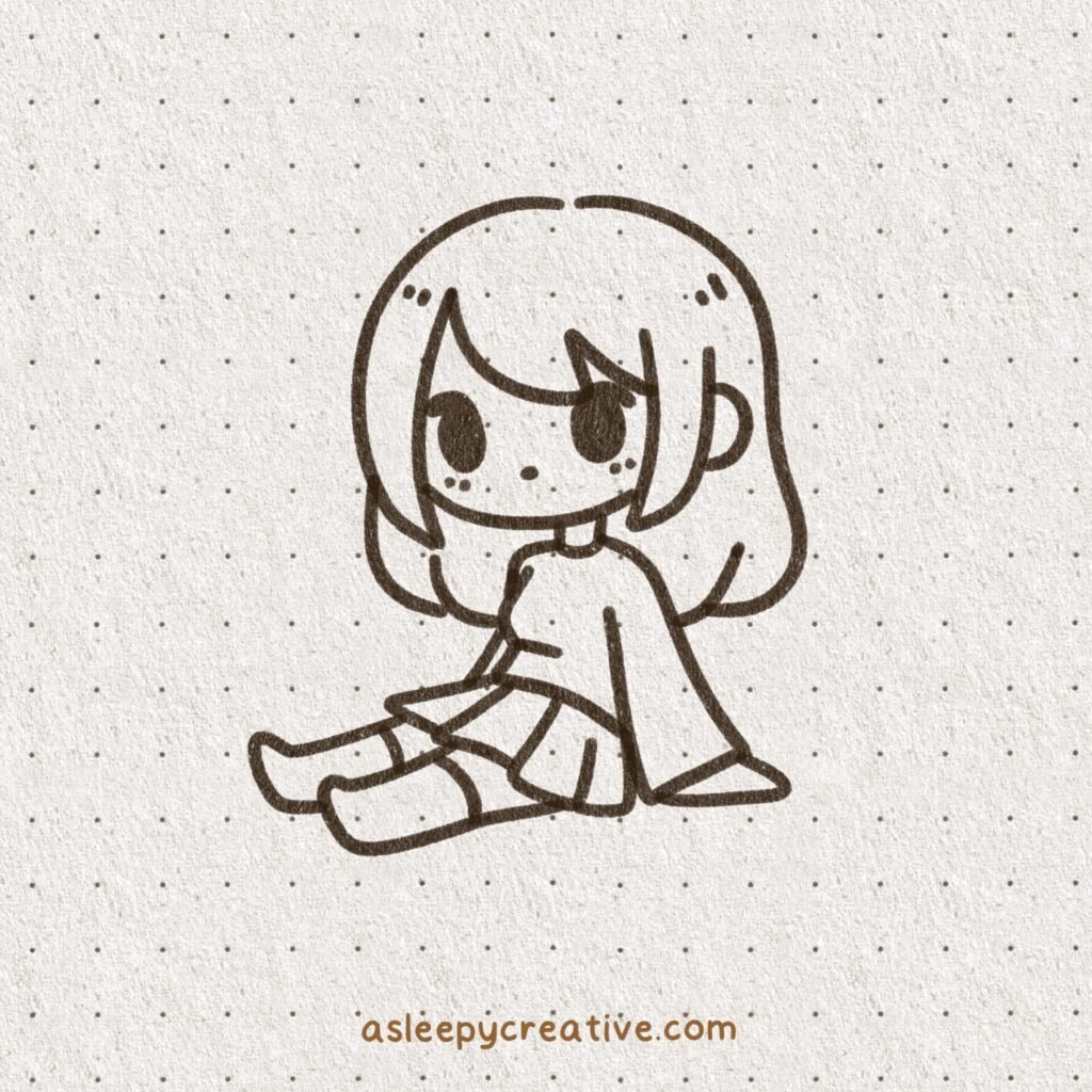 Girl Drawing Idea (5)