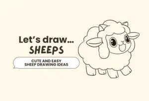 Sheep Drawing Ideas