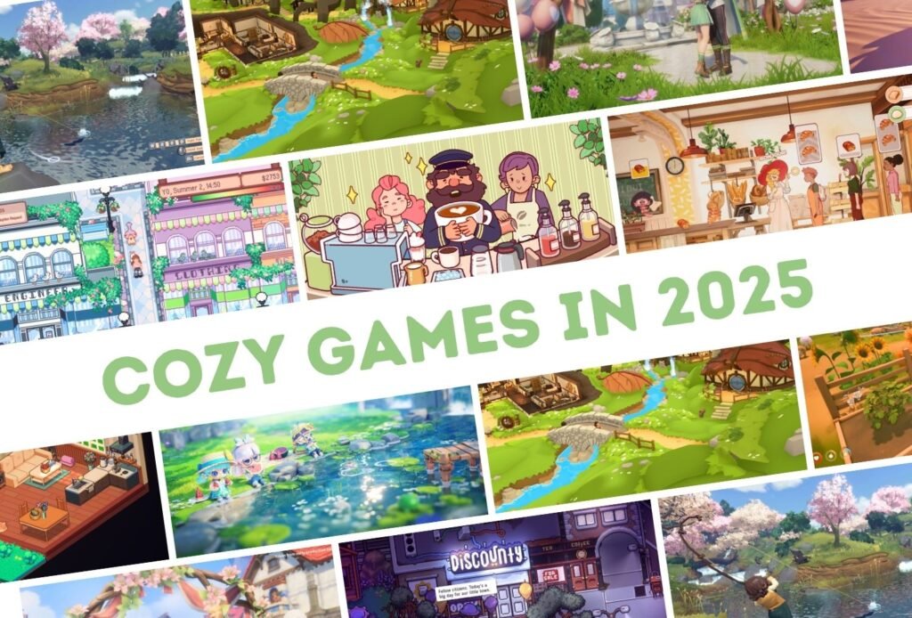 TOP COZY GAMES IN 2025