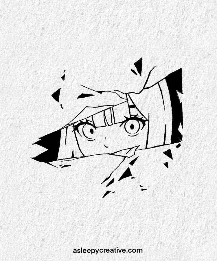 Anime Girl Behind The Wall