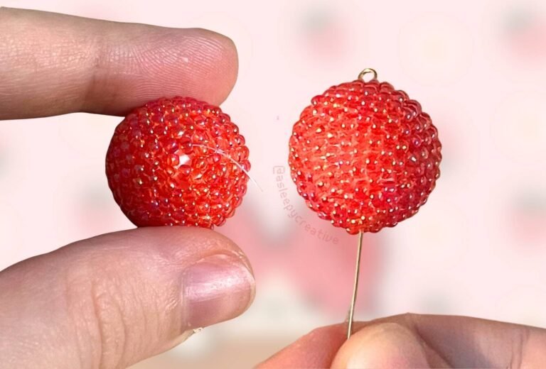 Beaded Sphere Peyote Tutorial