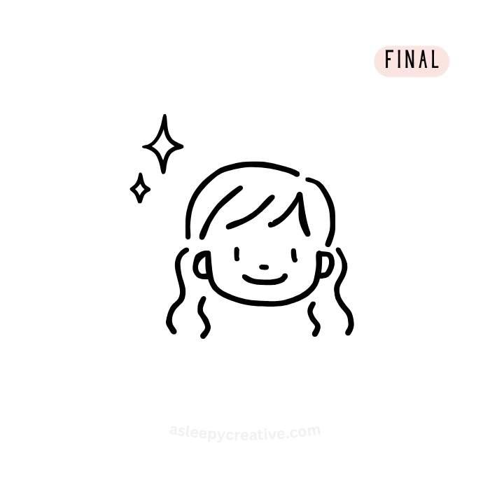 Chibi Girl Tutorial Step by Step (7)