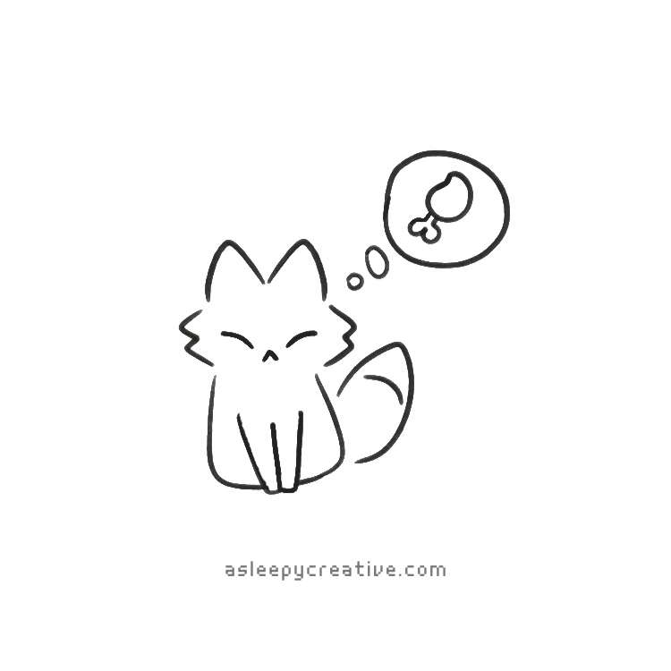 Cute Fox Drawing Ideas (10)