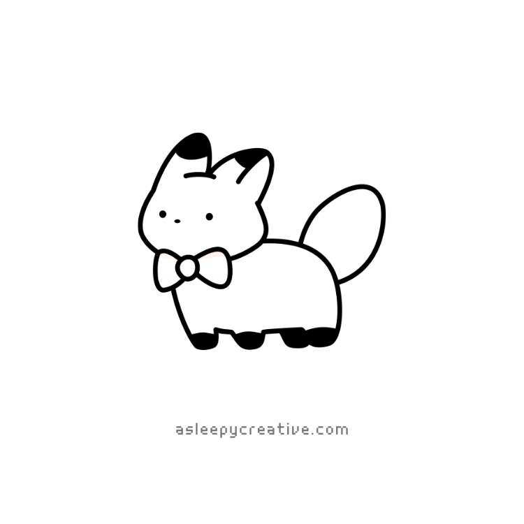 Cute Fox Drawing Ideas (13)