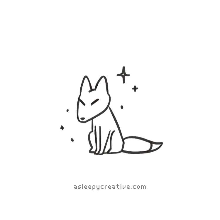 Cute Fox Drawing Ideas (4)