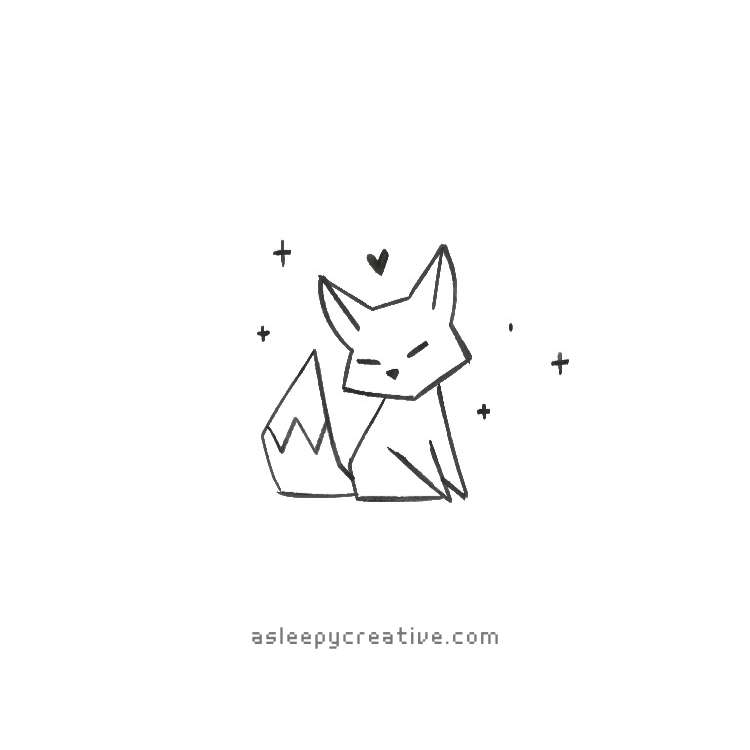 Cute Fox Drawing Ideas (7)