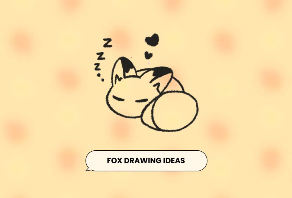 Fox Drawing Ideas