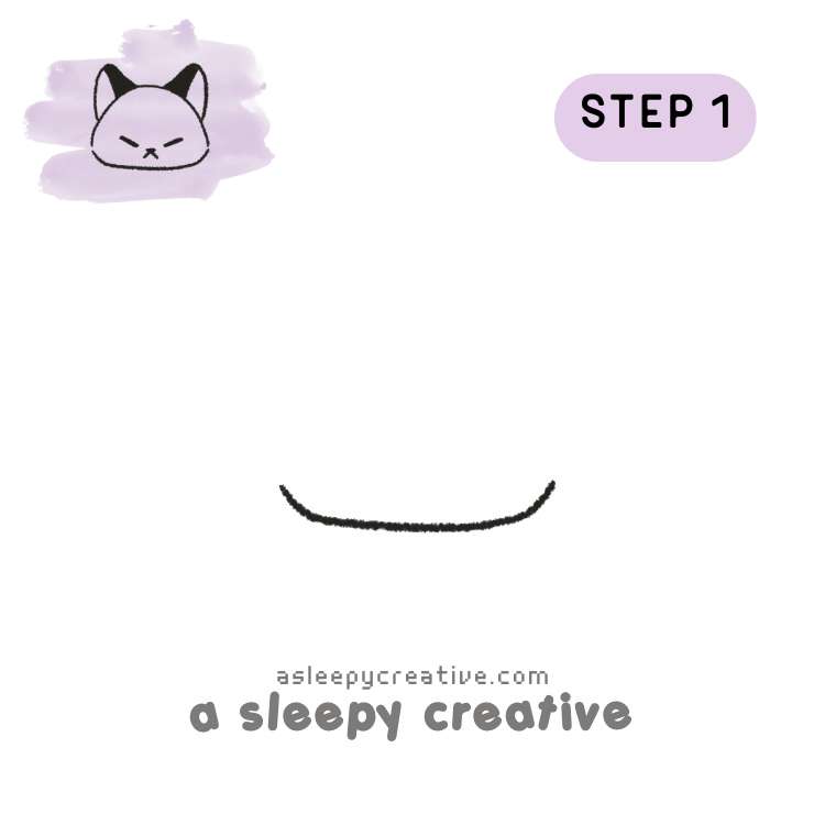 Fox Face Drawing Tutorial Step by Step (1)