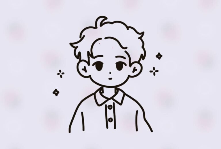 Chibi Anime Boy Drawing Idea