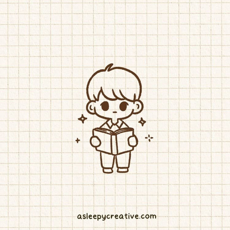 Chibi Boy Drawing Idea A (3)