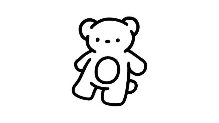 Cute Bear Drawing Idea (2)