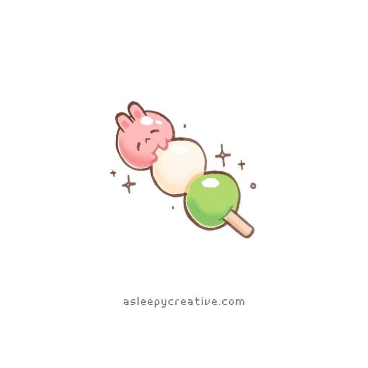 Cute Dango Drawing Idea