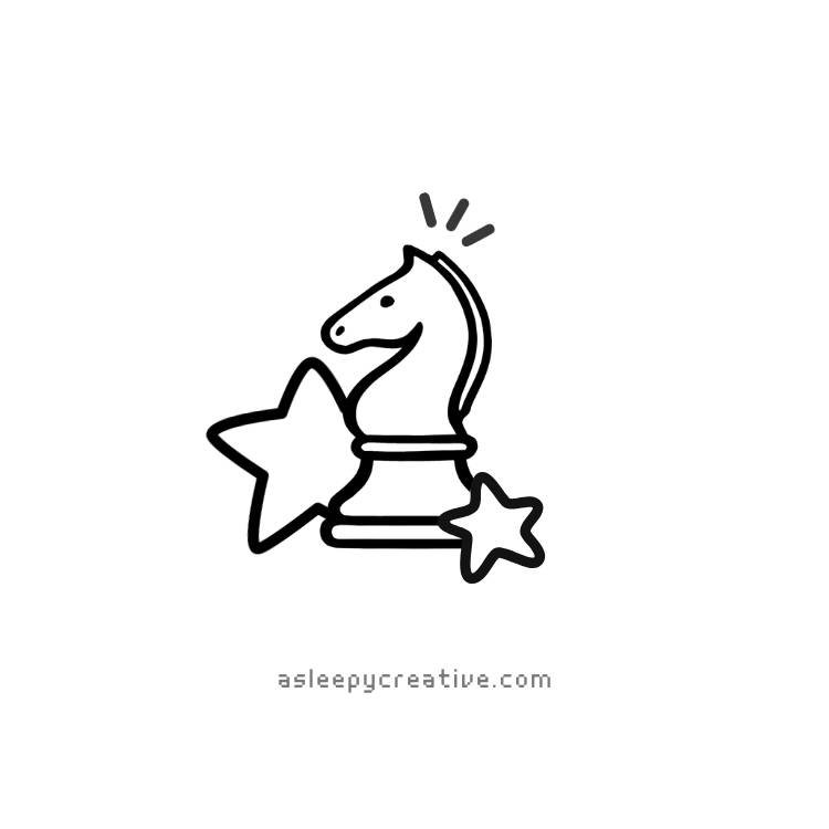 Easy Horse Drawing Idea