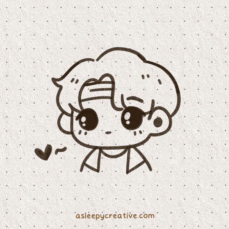 Kawaii Chibi Boy Drawing (2)