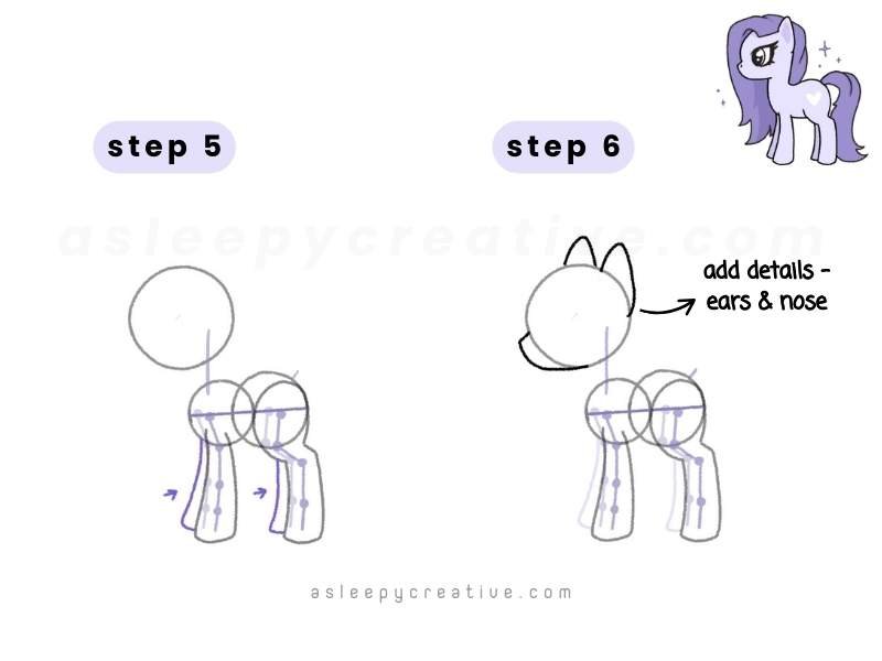 MLP Step by Step Tutorial My Little Pony (4) MLP Step by Step Tutorial My Little Pony (4)