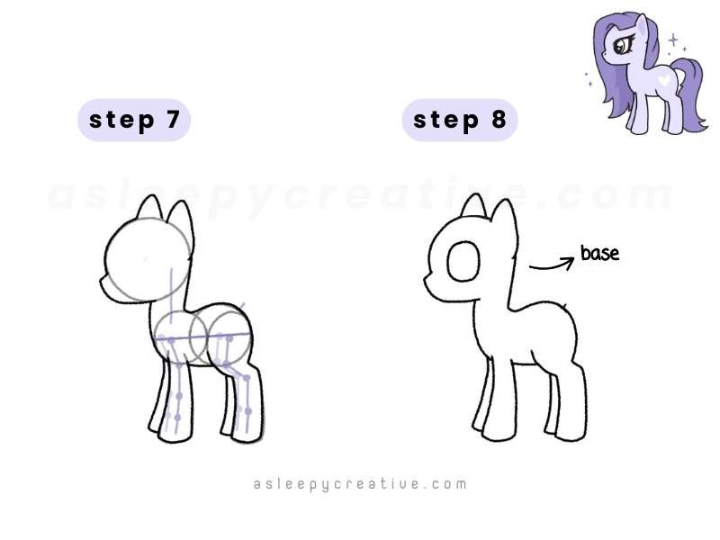 MLP Step by Step Tutorial My Little Pony (5) MLP Step by Step Tutorial My Little Pony (5)