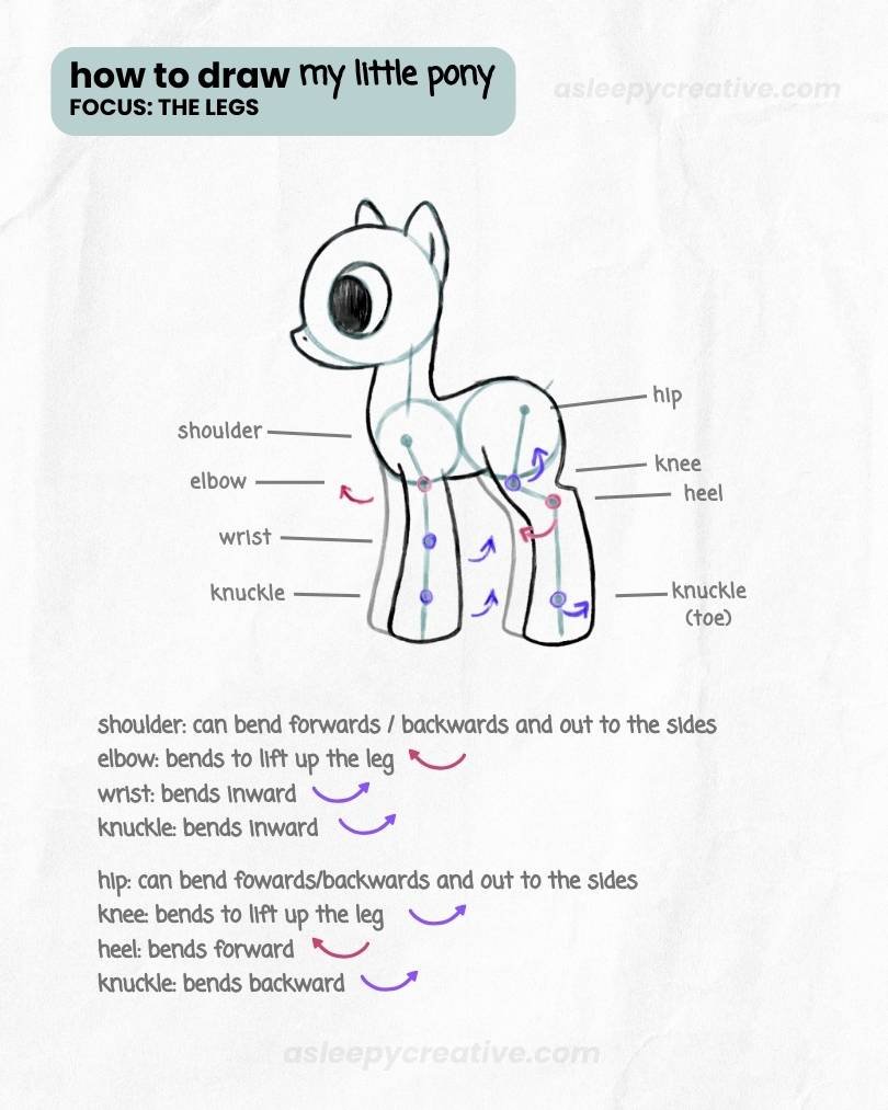 My Little Pony Legs Tutorial (2) My Little Pony Legs Tutorial (2)