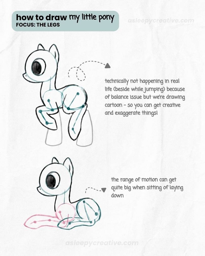 My Little Pony Legs Tutorial (5) My Little Pony Legs Tutorial (5)