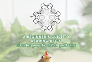 Reading Circular Peyote Stitch Patterns